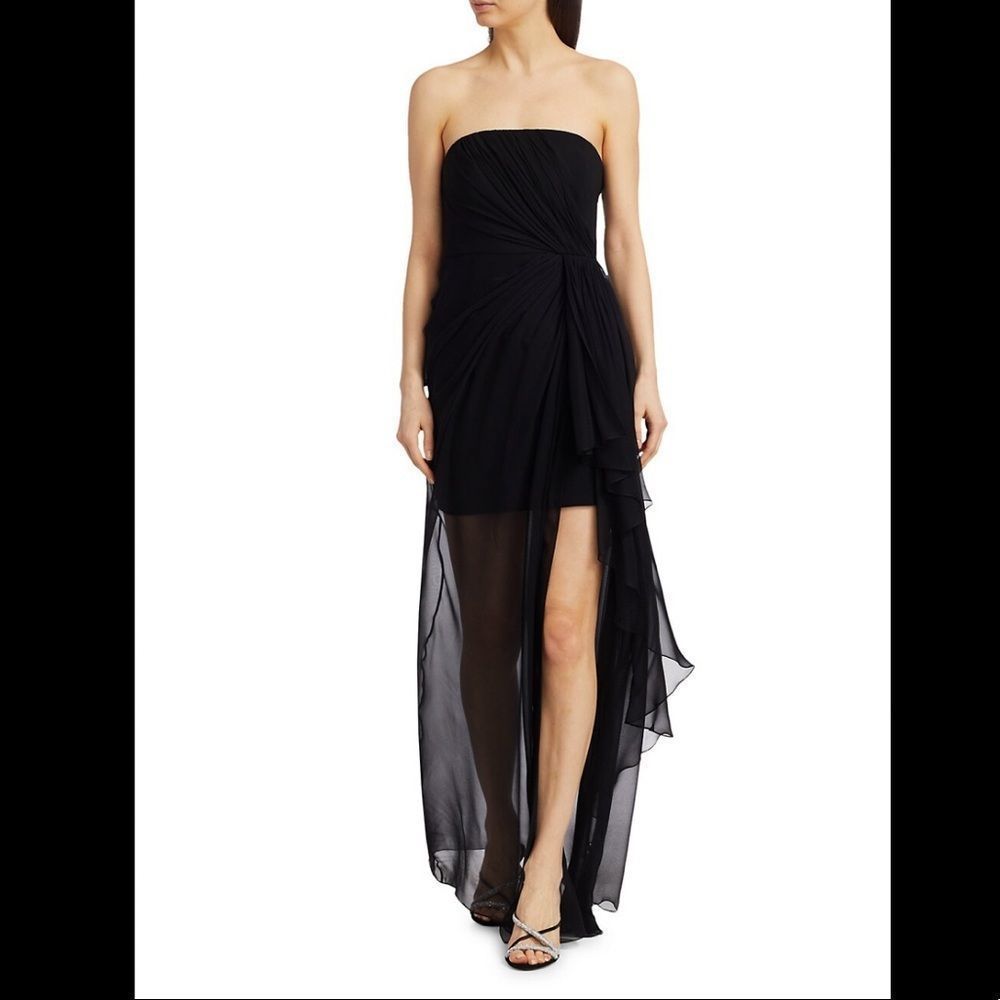 Cinq à Sept Yuki Strapless Gown